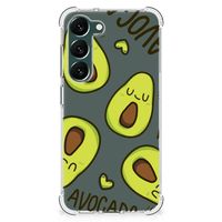 Samsung Galaxy S23 Plus Stevig Bumper Hoesje Avocado Singing - thumbnail