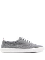 Thom Browne baskets à lacets - Gris