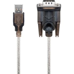 USB-A > seriÃ«le RS232 converter Kabel