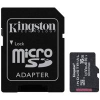 Kingston Industrial microSDHC-kaart 16 GB Class 10 UHS-I Incl. SD-adapter - thumbnail