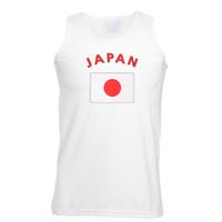 Mouwloos t-shirt met Japanse vlag 2XL  -