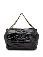 CHANEL Pre-Owned sac porté épaule Jumbo CC (2006) - Noir - thumbnail