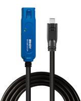 Lindy 43381 USB cable 8 m USB 3.2 Gen 1 (3.1 Gen 1) USB C USB A, 43381