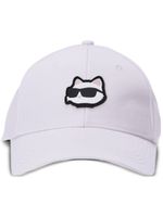 Karl Lagerfeld casquette à motif K/Ikonik 2.0 Choupette - Blanc