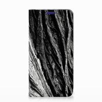 Book Wallet Case Samsung Galaxy S10e Boomschors Grijs - thumbnail