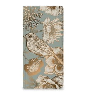 Smart Cover voor OPPO Reno8 T 5G Vintage Bird Flowers