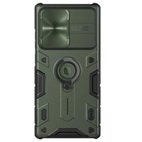 Nillkin CamShield Armor Samsung Galaxy S22 Ultra 5G Hybrid Case - Groen