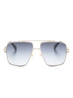 Marc Jacobs Eyewear lunettes de soleil à monture pilote - Noir