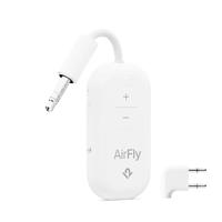 Twelve South AirFly Pro 2 Deluxe Draadloze zender/ontvanger met audio-sharing voor maximaal 2 AirPods/draadloze koptelefoons - vliegtuig, fitnessstudio, auto
