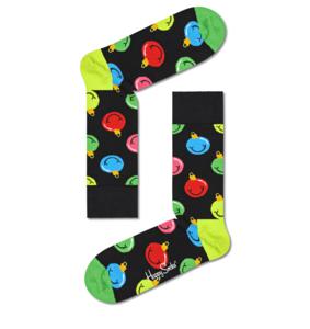 HAPPY SOCKS Happy Socks - Jingle Smiley Multi Katoen Printjes Unisex