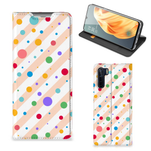 OPPO Reno3 | A91 Hoesje met Magneet Dots