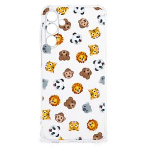 Doorzichtige Silicone Hoesje voor Samsung Galaxy A15 Dieren Emojis