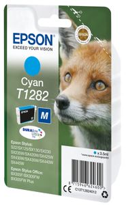 Epson Inktcartridge T1282 Origineel Cyaan C13T12824012