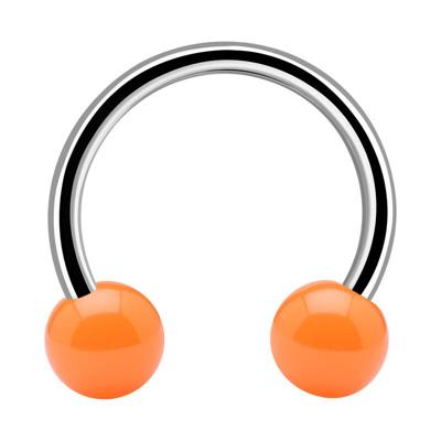 Circular barbell Chirurgisch staal 316L / Acryl Circular Barbells Circular barbell Chirurgisch staal 316L / Acryl Circular Barbells