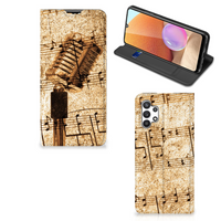 Samsung Galaxy A32 4G | A32 5G Enterprise Editie Stand Case Bladmuziek - thumbnail