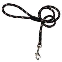 Beeztees ronde lijn 100 cm x 8 mm, 100 cm x 13 mm, zwart.