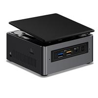 Intel NUC NUC7i3BNHXF 7th gen Intel® Core i3 i3-7100U 4 GB DDR4-SDRAM 1000 GB HDD Nettop Black, Grey Mini PC Windows 10 Home - Intel NUC NUC7i3BNHXF, 2.4 GHz, 7th gen Intel® Core i3, i3-7100U,