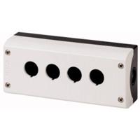 Eaton M22-I4 Opbouwbehuizing 4 inbouwplaatsen, Voor bodembevestiging (Ø x h) 22 mm x 80 mm Antraciet 1 stuk(s) - thumbnail