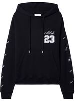 Off-White hoodie 23 Skate à logo brodé - Noir