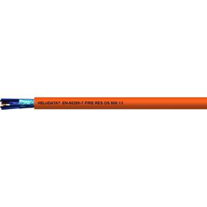 Helukabel 11016557 Instrumentkabel HELUDATA® EN50288-7 FIRE RES OS 500 2 x 2 x 1.50 mm² Oranje 100 m