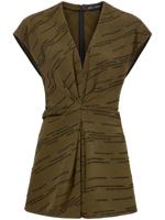 Proenza Schouler Gestreepte blouse - Groen