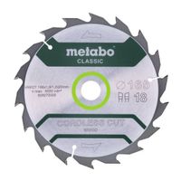 Metabo Accessoires Cirkelzaagblad | HW/CT | 165x20mm | 18 WZ - 628272000 - thumbnail