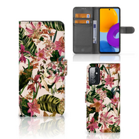 Samsung Galaxy M52 Hoesje Flowers