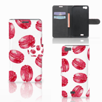 Wiko Lenny Book Cover Pink Macarons