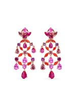 Anabela Chan boucles d'oreilles Chandeliera en or 18ct - Rouge