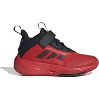 adidas OwnTheGame 3.0 Kids - Handbalschoenen - rood - maat 37 1/3