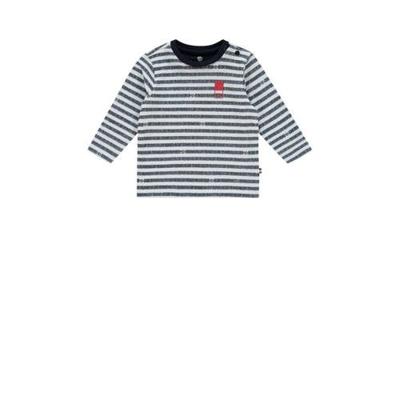 Vingino gestreepte baby longsleeve Joas donkerblauw/wit Vingino gestreepte baby longsleeve Joas donkerblauw/wit