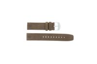 Horlogeband Timex P49828 Leder Bruin 20mm