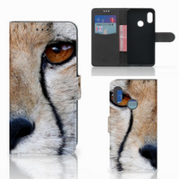 Xiaomi Mi A2 Lite Telefoonhoesje met Pasjes Cheetah