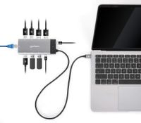 Manhattan USB-C PD 10-in-1 8K USB-C dockingstation Geschikt voor merk (dockingstation): Universeel - thumbnail