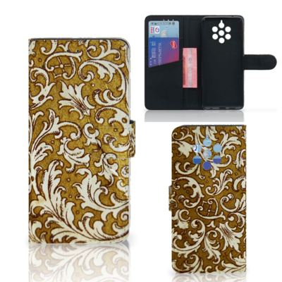 Wallet Case Nokia 9 PureView Barok Goud
