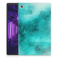 Tablethoes Lenovo Tab M10 Plus Painting Blue - thumbnail