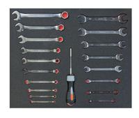 Bahco foam 3/3 Ring-steeksleutels en steeksleutels FF1A02