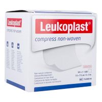 Leukoplast Compress N/woven St. 7,5cmx7,5cm 50x2 - thumbnail