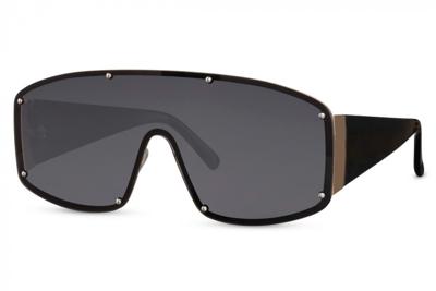 CWI zonnebril shield dames volledig omrand cat. 3 zwart/zwart CWI zonnebril shield dames volledig omrand cat. 3 zwart/zwart