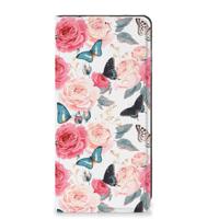 Samsung Galaxy A25 Smart Cover Butterfly Roses - thumbnail