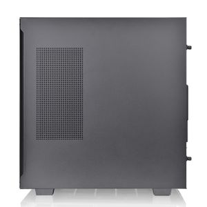 Thermaltake Divider 300 TG Air Black Midi-tower PC-behuizing Zwart 2 voorgeïnstalleerde ventilators, Zijvenster, Stoffilter