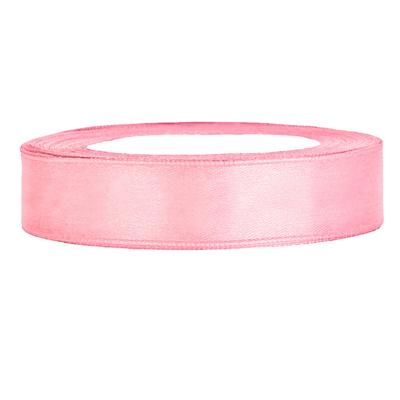 Satijnlint op rol 12mm (25m) Roze