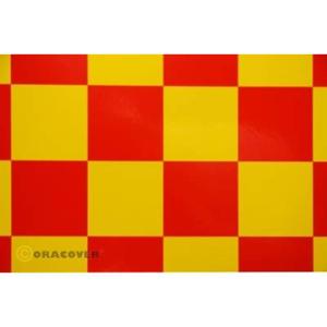 Oracover 491-033-023-002 Strijkfolie Fun 5 (l x b) 2 m x 60 cm Geel, Rood