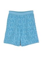 Versace Kids short Versace Allover - Bleu - thumbnail