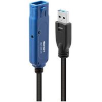 Lindy 43361 USB-kabel 20 m USB 3.2 Gen 1 (3.1 Gen 1) USB A Zwart