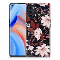 Hoesje maken OPPO Reno4 Pro 5G Watercolor Flowers