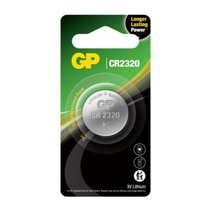 GP Batteries 103237 huishoudelijke batterij Wegwerpbatterij CR2320 Lithium-Manganese Dioxide (LiMnO2)