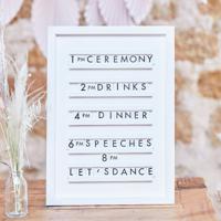 Ginger Ray PAM-530 Letter Display Bord