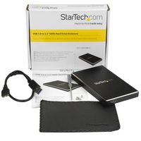 StarTech.com 2,5 inch USB 3.0 SATA SSD Harde Schijf Behuizing - thumbnail