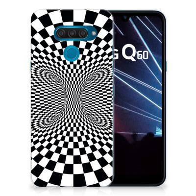 LG Q60 TPU Hoesje Illusie LG Q60 TPU Hoesje Illusie